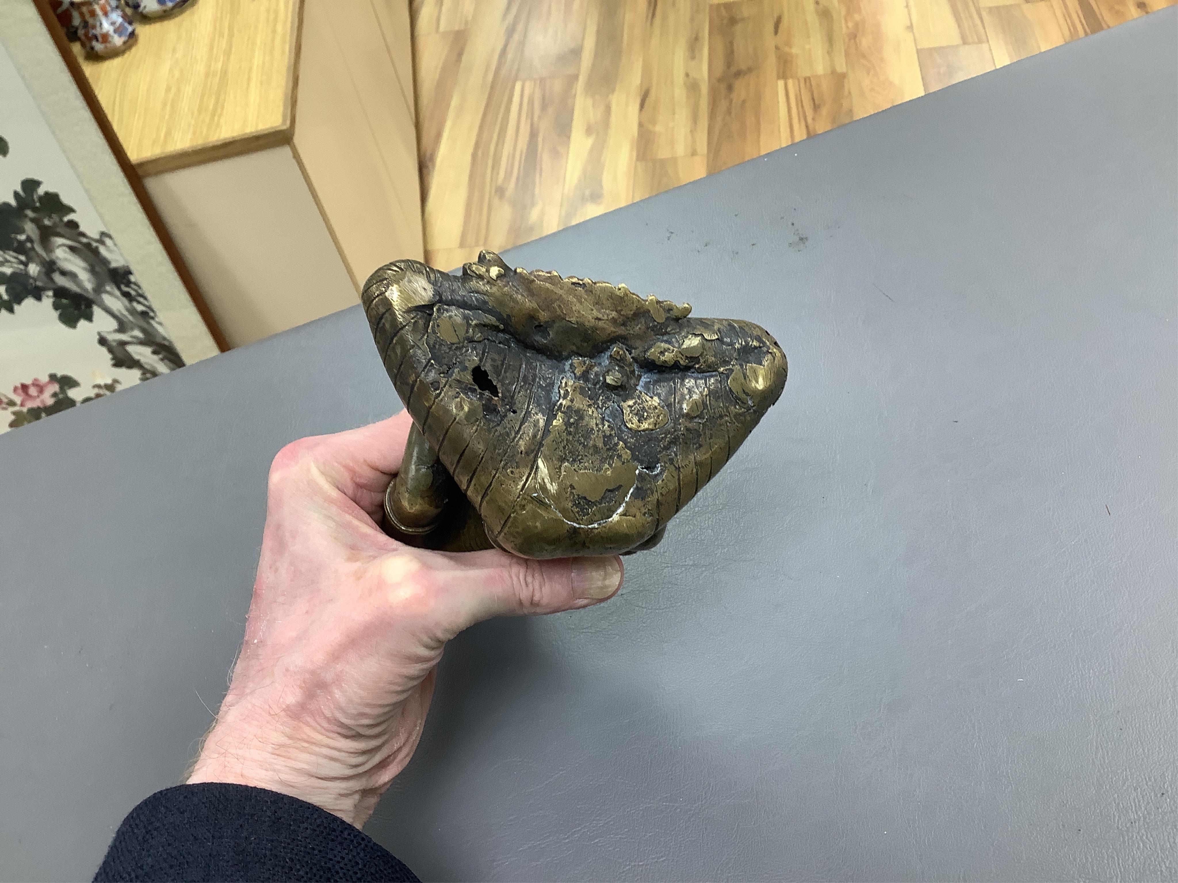 A Nepalese bronze seated figure of Avalokiteshvara, 19th century, 18cm high